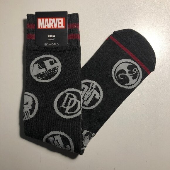 🛒 $8 - Socks Marvel Bioworld #2354 - Picture 2 of 4